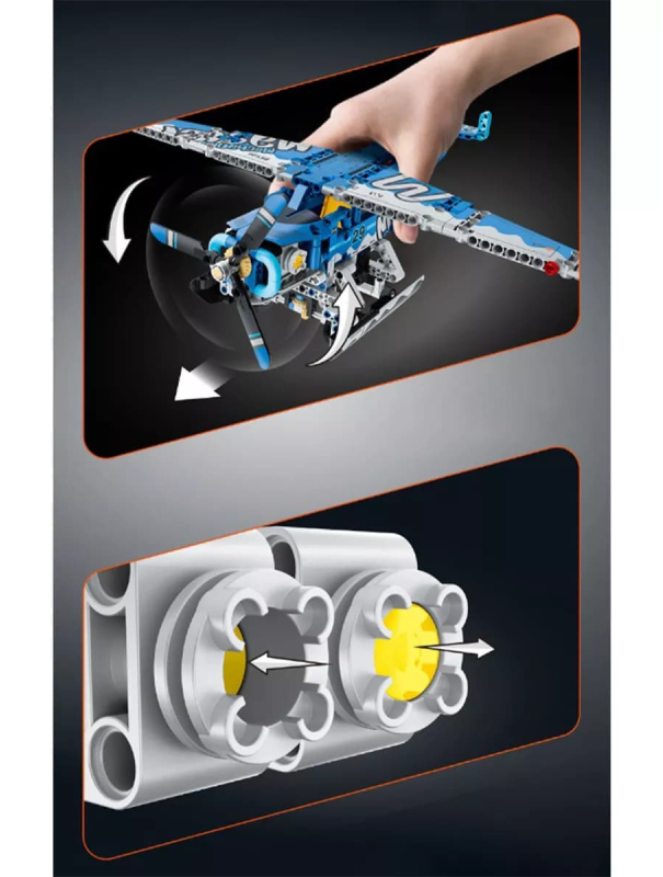 Конструктор Qihui «Самолет» 6829 / 323 детали