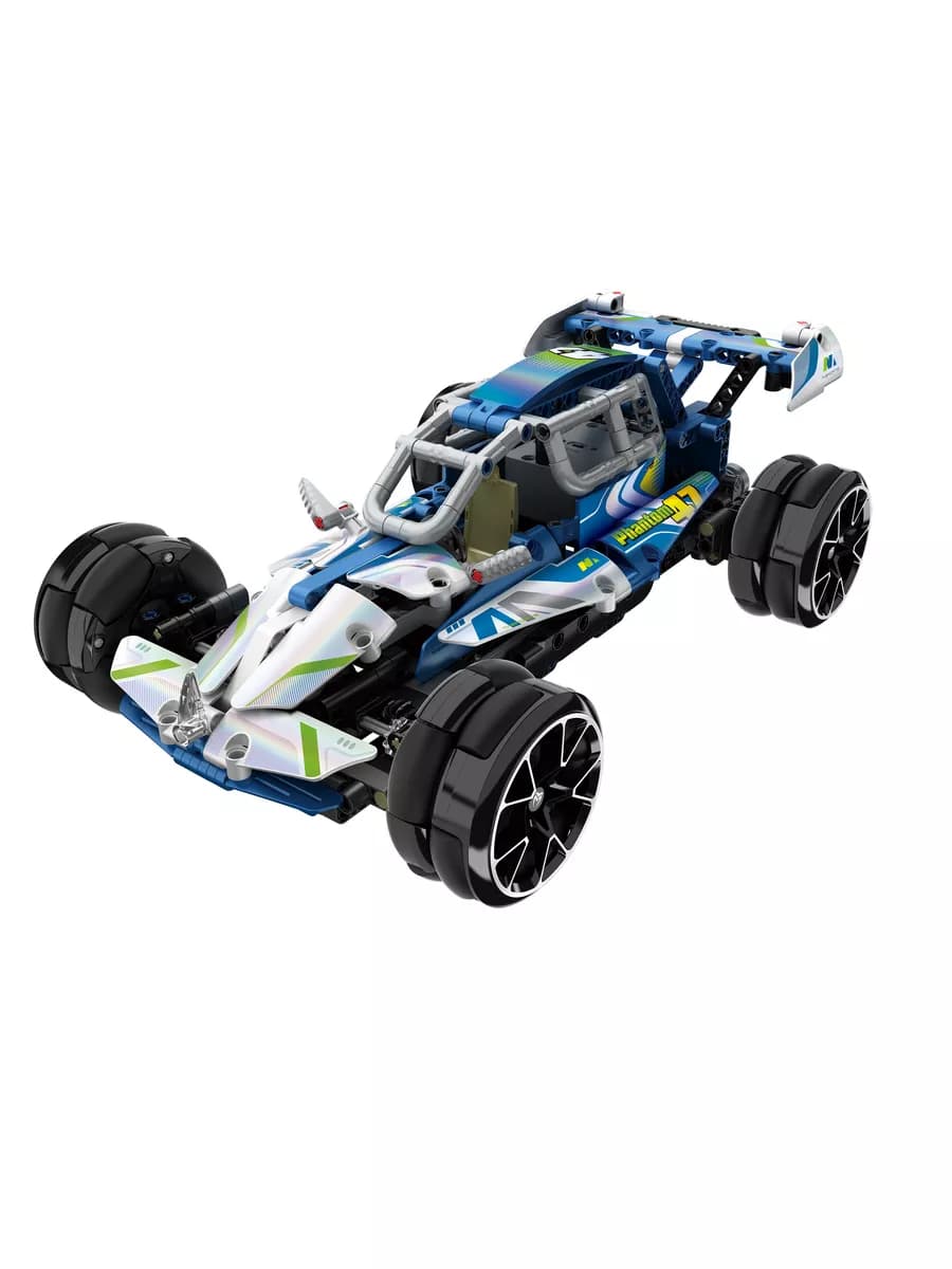 Радиоуправляемый конструктор Qihui «Гоночная машина» 8047 / 518 деталей