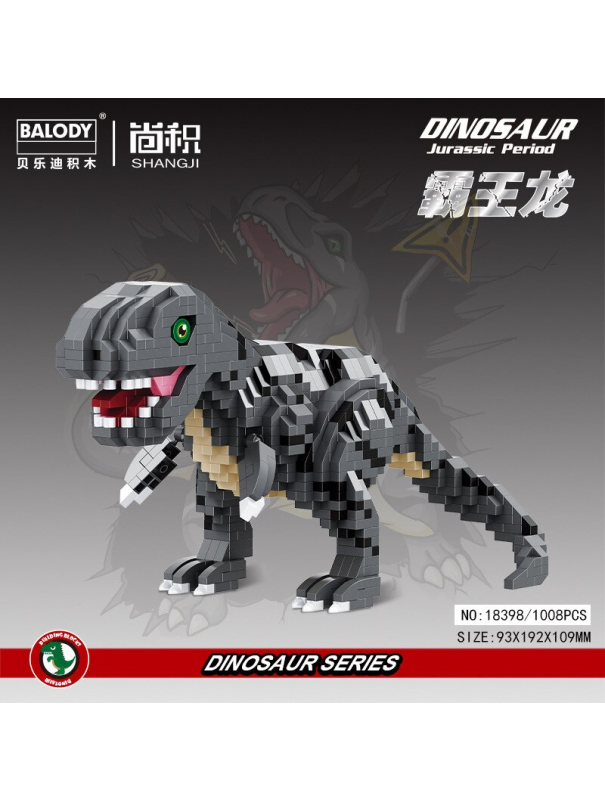 Конструктор 3D Balody «Тиранозавр Рекс» 18398 / 1008 деталей