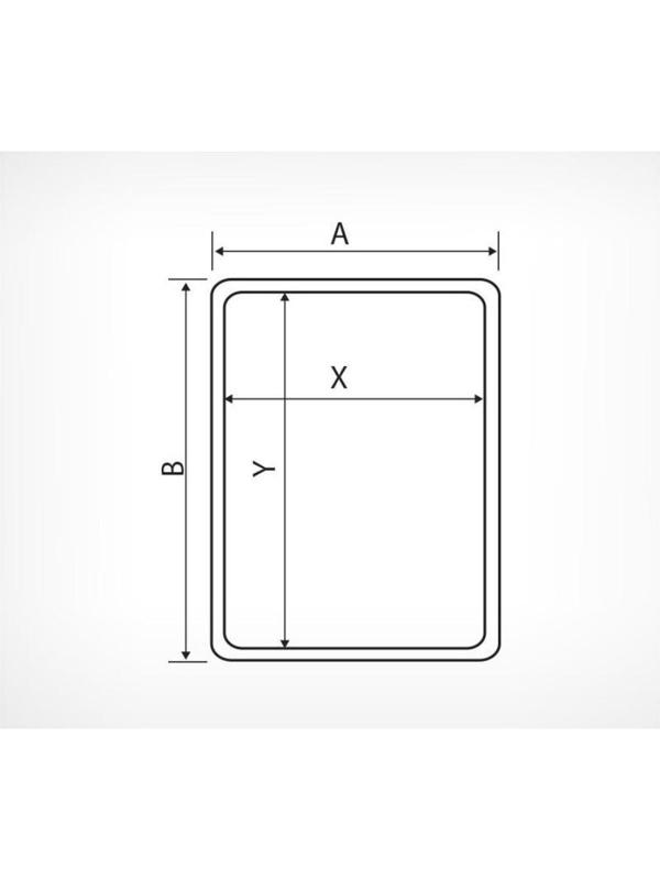 Рамка пластиковая А3, прозрачный, 10шт/уп 102003-00