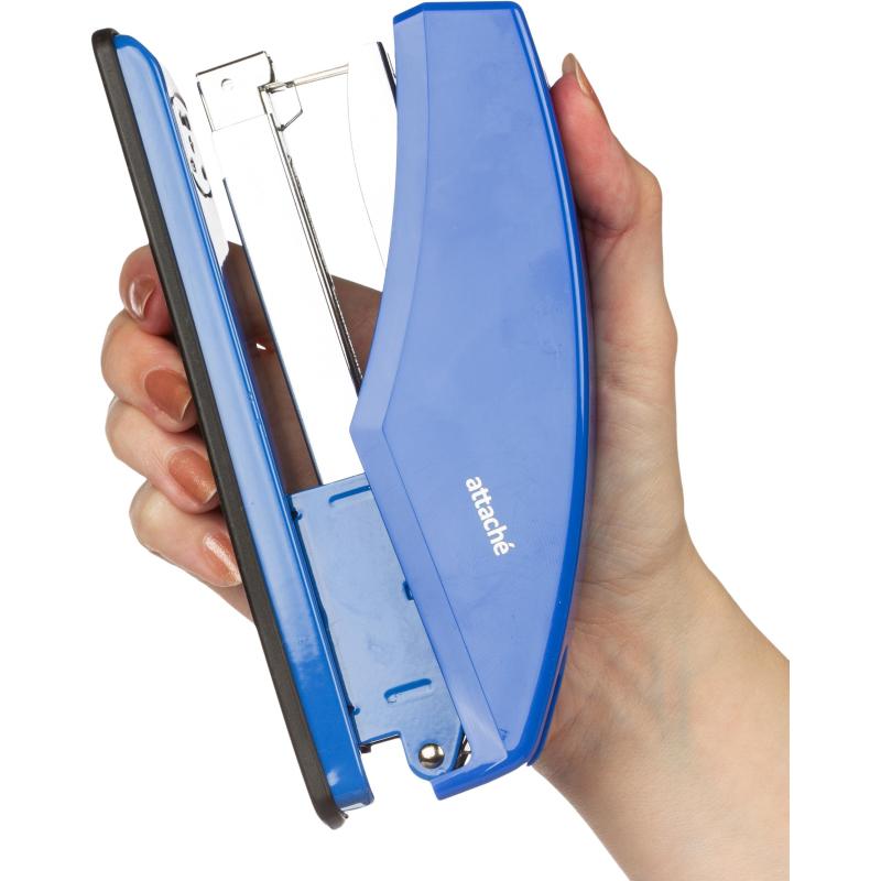 Степлер Attache ( №23/10) до 60 листов, энергосберегающий, пластик, син