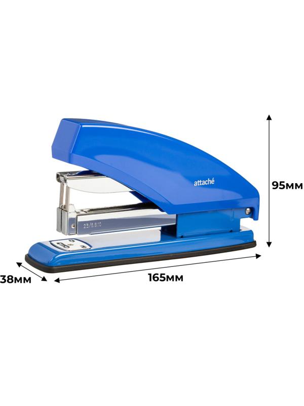 Степлер Attache ( №23/10) до 60 листов, энергосберегающий, пластик, син