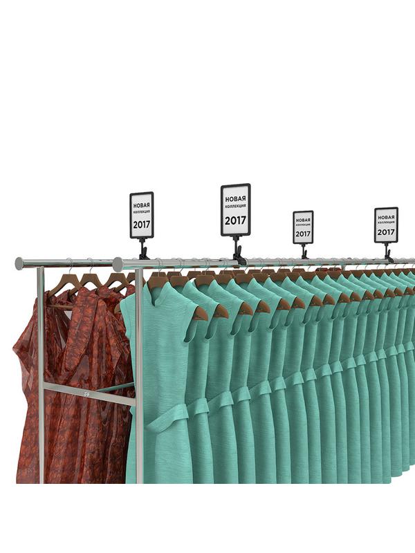 Держатель ценн. пластик. рамки универсал. CLAMP-T,