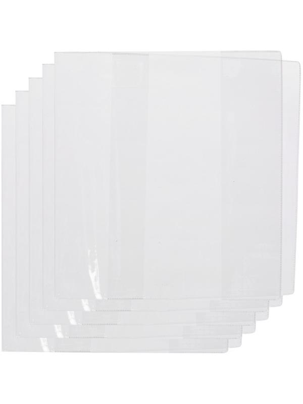 Набор обложек №1School д/учеб.унив, 235х455,ПВХ,110мкм, 5 шт/уп