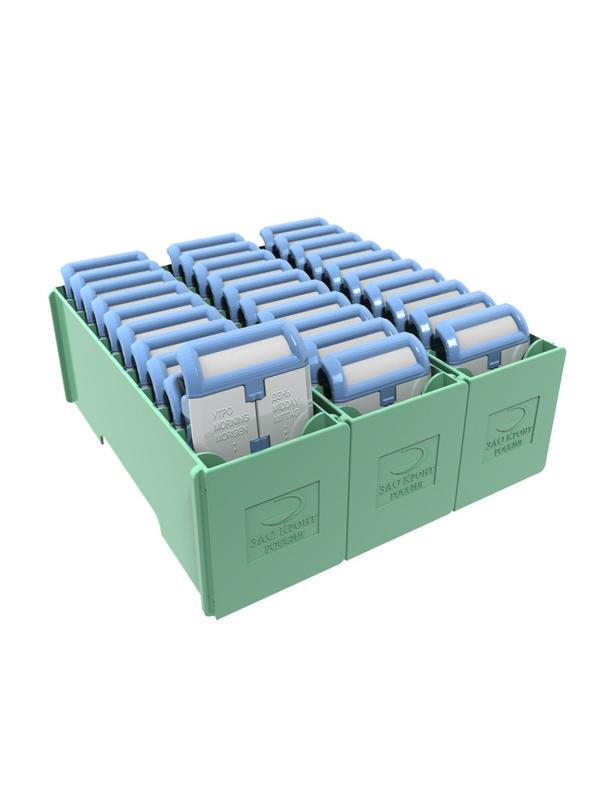 Кассетница+10 таблетниц (комплект) КРОНТ