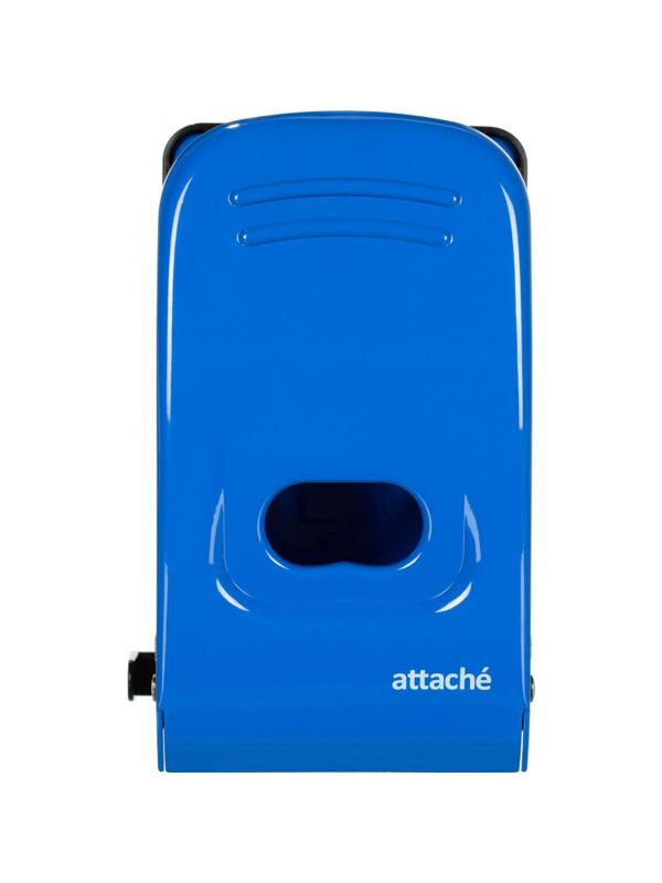 Дырокол Attache Economy до 60 листов, с линейкой, металл, синий