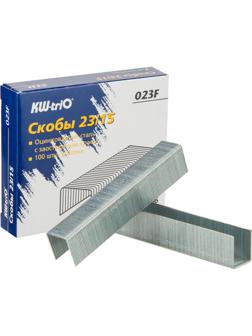 Скобы для степлера №23/15 KW-Trio 023F оцинкованные 1000 шт./уп