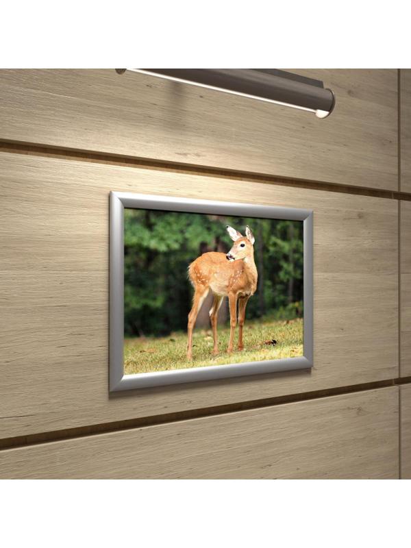 Рамка А3 Attache, алюм.клик-профиль 25 мм, настенная