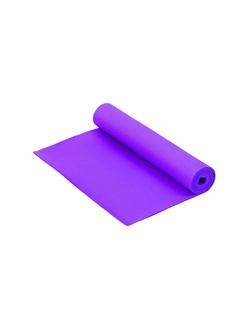 Коврик для фитнеса и йоги Larsen PVC фиолет.принт р180х61х0,5см 352557