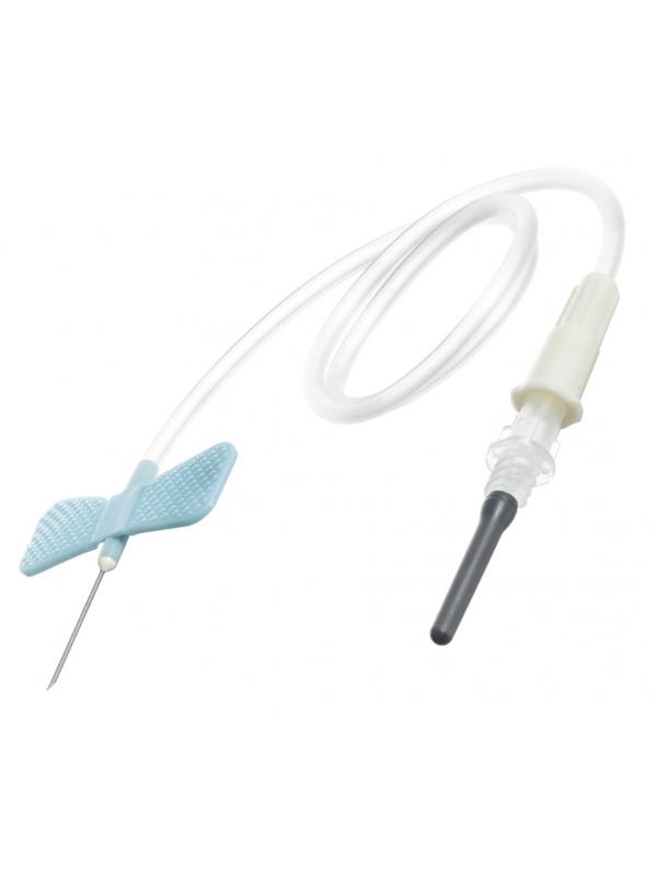 Игла-бабочка 23G 30см голуб. с луер-адапт. VACUETTE Safety 450159 50шт/уп