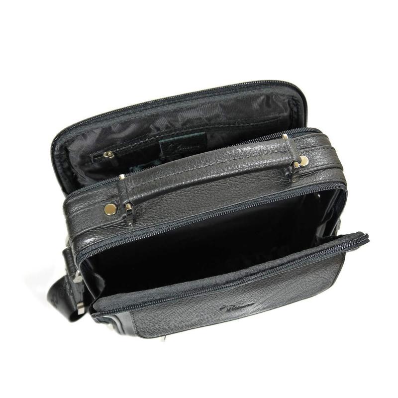 Сумка мужская Пеллекон черный арт.102-820-1