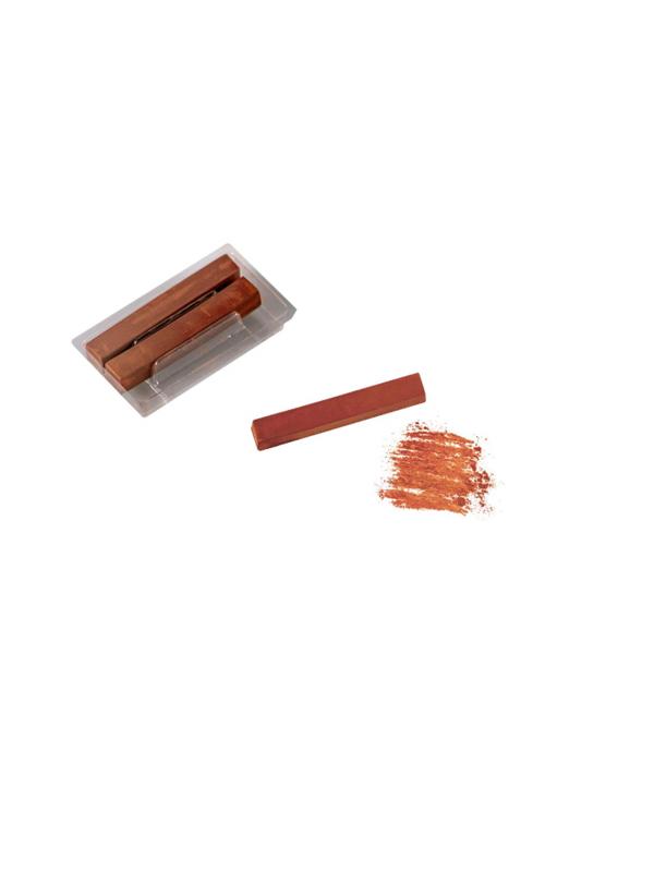 Сангина темная Малевичъ, набор квадратных мелков, 3 шт 810006