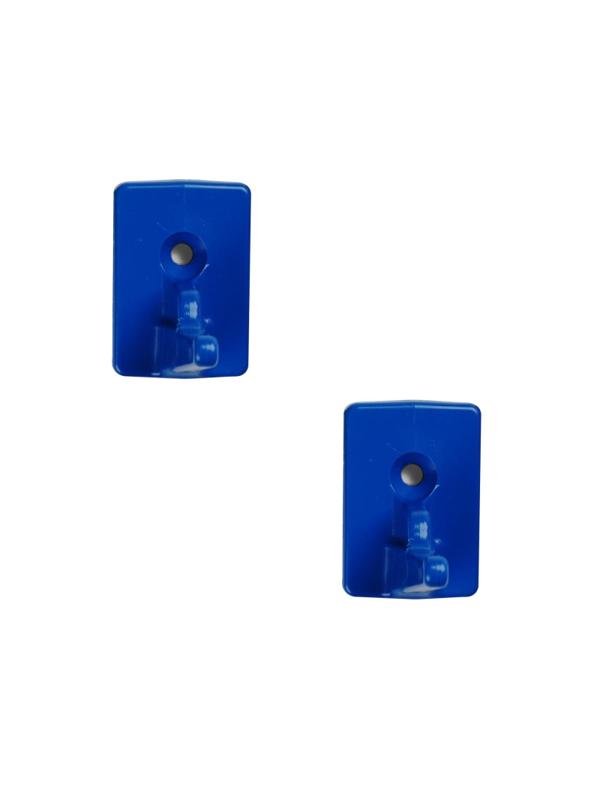 Крючок настенный для инвентаря HACCPER Control Point синий 2шт/уп