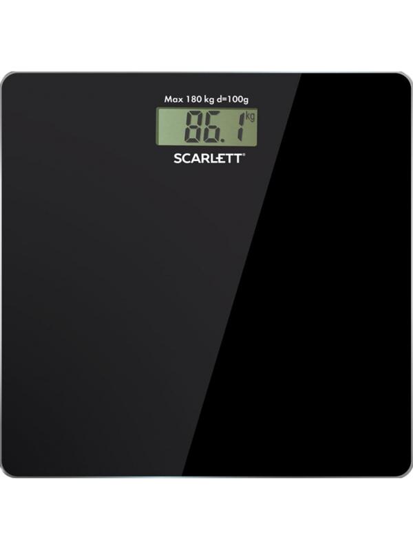 Весы SCARLETT SC-BS33E036, напольные, 180кг, черный