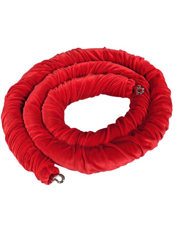 Канат TEH 1,5м бархатный красный