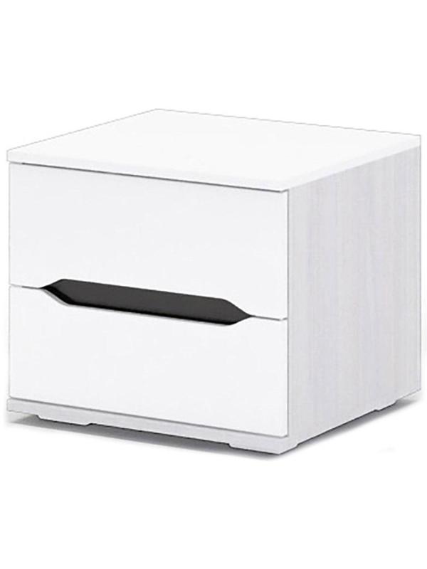 Мебель для дома NM Спальня ВАЛИРИЯ ТБ 031 тумба прикров. Белый гл./Анкор