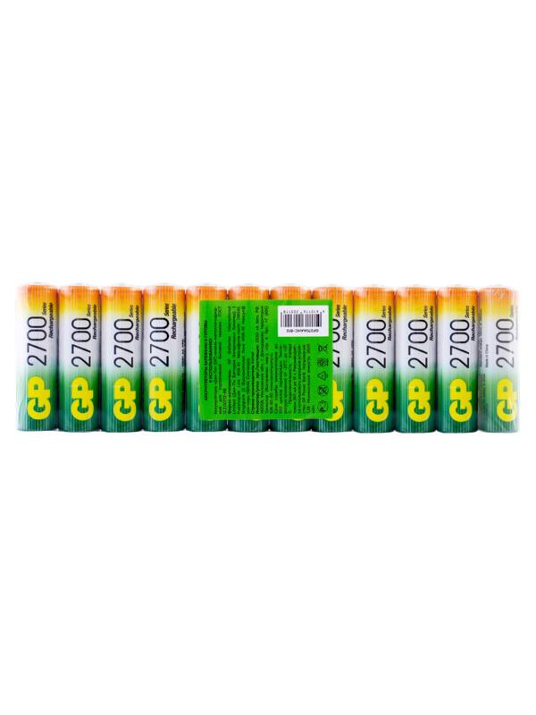 Аккумулятор GP GP270AAHC-B12 АА 2700 series (min 2600mAh) 12 шт