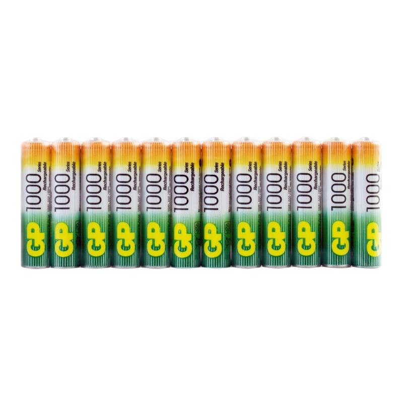 Аккумулятор GP GP100AAAHC-B12 ААА 1000 series (min 950mAh)12 шт