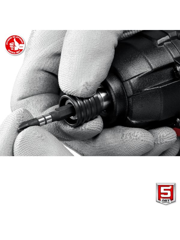 Винтоверт аккумуляторный ударный ЗУБР 18В, 2АКБ (2.0Ач) (ГВЛ-255-22)