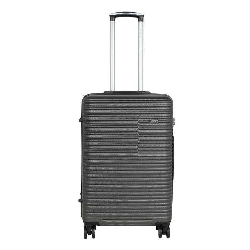 Чемодан средний,(3-ой) D.Grey темно-серый (24),РР5637