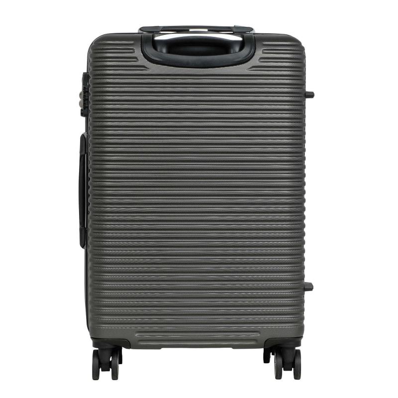 Чемодан средний,(3-ой) D.Grey темно-серый (24),РР5637