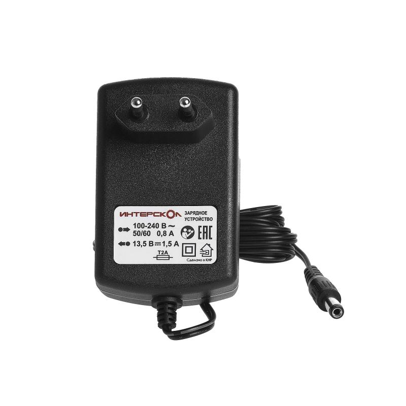 Зарядное устройство ИНТЕРСКОЛ ЗУ-1,5/12, 12В, 1.5А/ч, Li-ion (2401.014)