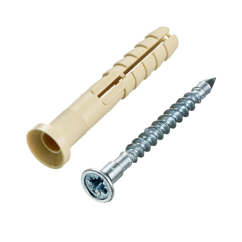 Дюбель-гвоздь 6K40 пот. манжета (нейлон) (150 шт) - ведро Tech-Krep 101330