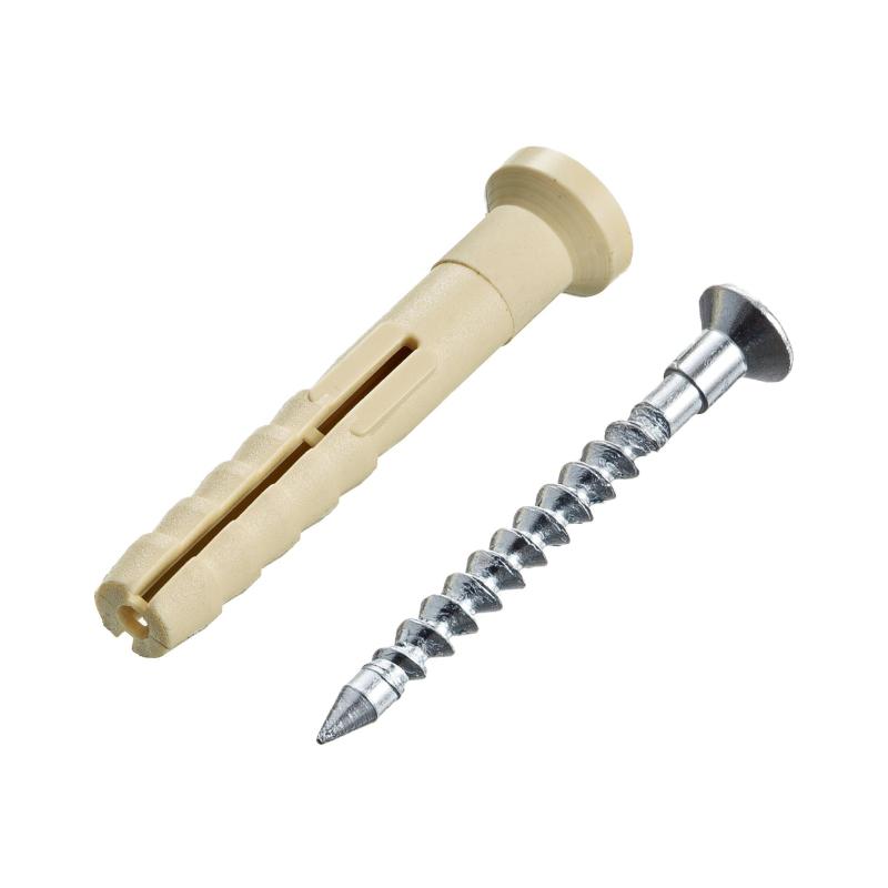 Дюбель-гвоздь 6K40 пот. манжета (нейлон) (150 шт) - ведро Tech-Krep 101330