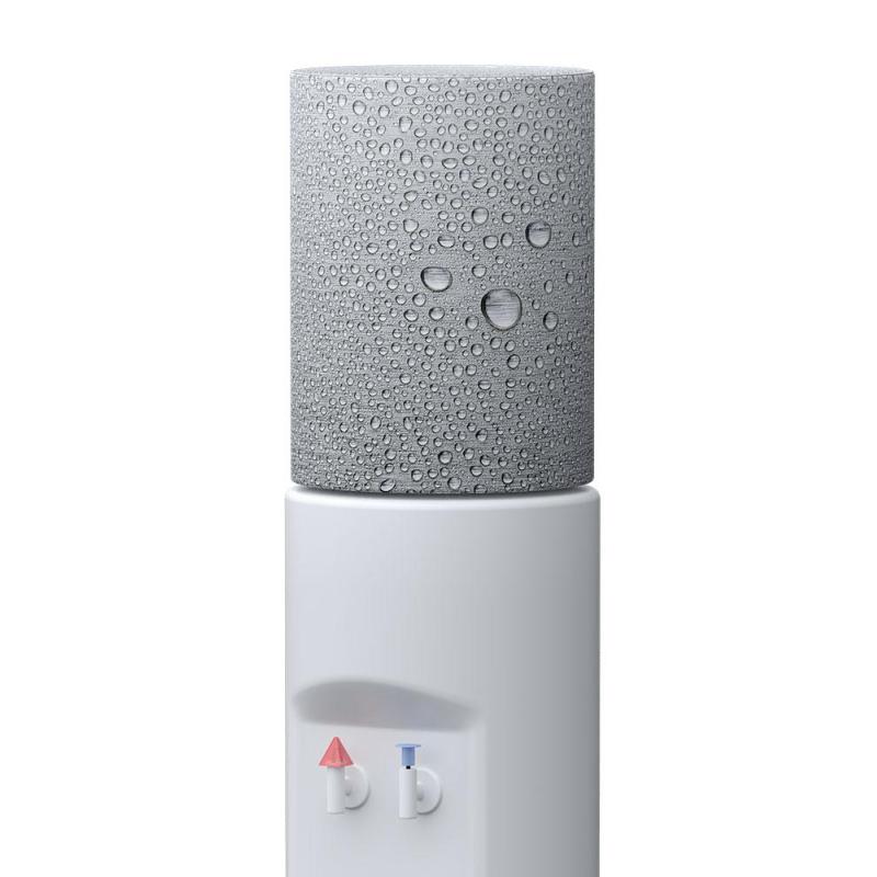 Чехол для бут воды19л Metal19_03,Steel Water,Сталь и капли воды(для кулера)