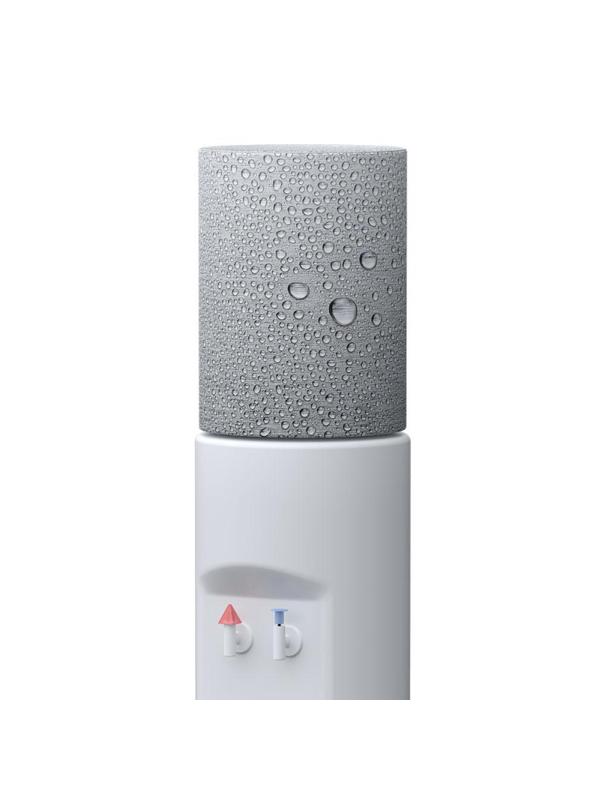 Чехол для бут воды19л Metal19_03,Steel Water,Сталь и капли воды(для кулера)