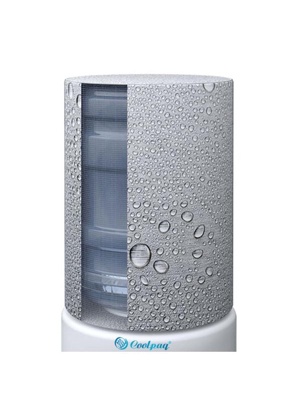 Чехол для бут воды19л Metal19_03,Steel Water,Сталь и капли воды(для кулера)