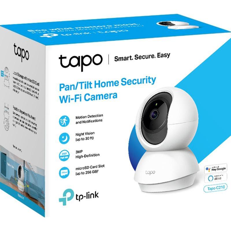 IP-камера TP-Link Tapo C210 (3 Мп, Wi-Fi, поворотная)