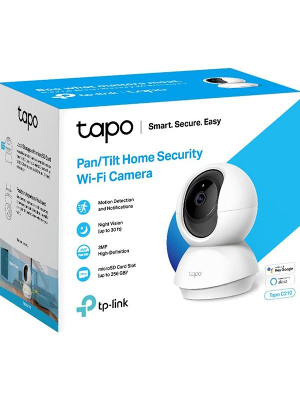 IP-камера TP-Link Tapo C210 (3 Мп, Wi-Fi, поворотная)