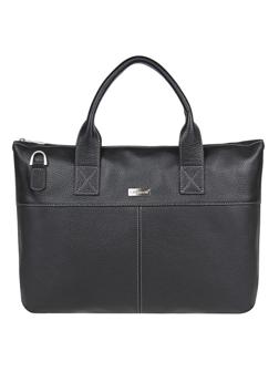 Сумка мужская Franchesco Mariscotti, нат.кожа, черная, 2-781кFM2