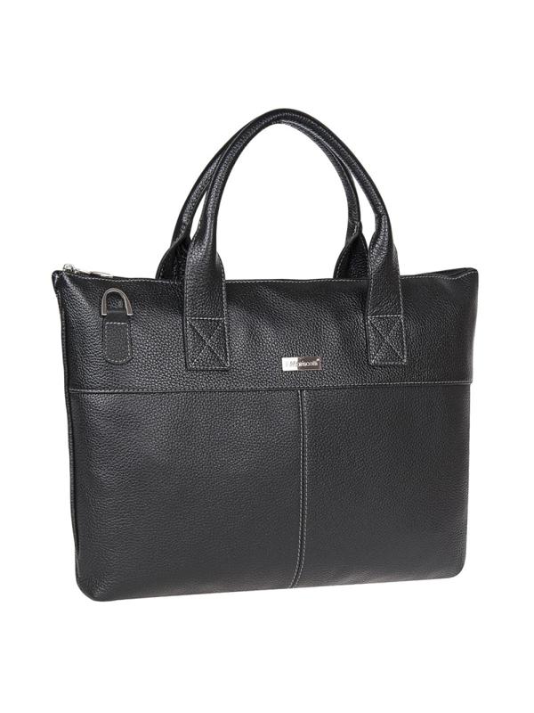 Сумка мужская Franchesco Mariscotti, нат.кожа, черная, 2-781кFM2