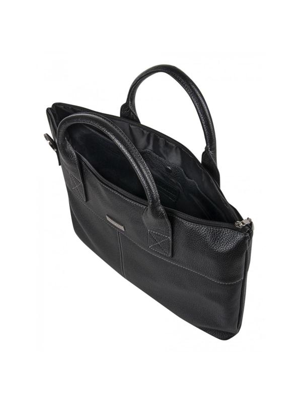Сумка мужская Franchesco Mariscotti, нат.кожа, черная, 2-781кFM2