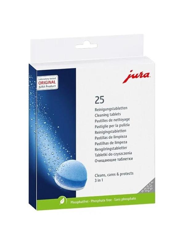 Таблетки JURA - 3-х фазовые очищающие, 25 шт./уп (25045)
