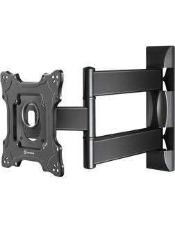 Кронштейн Onkron для телевизора 17-43 наклонно-поворотный, черный M4S