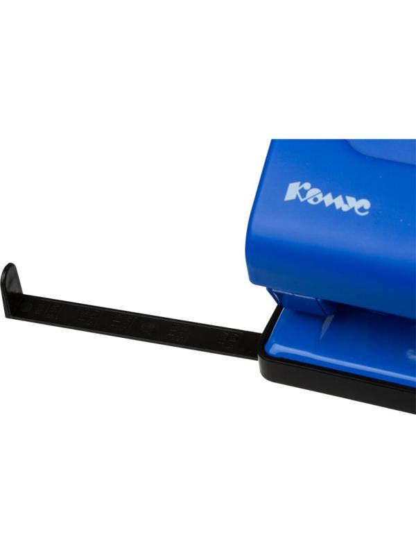 Дырокол Комус Vigor 6365 синий до 40л