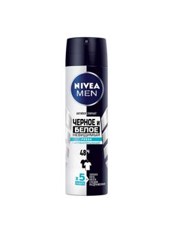 Дезодорант спрей Nivea Невидимый для черного и белого Fresh 150мл 85974