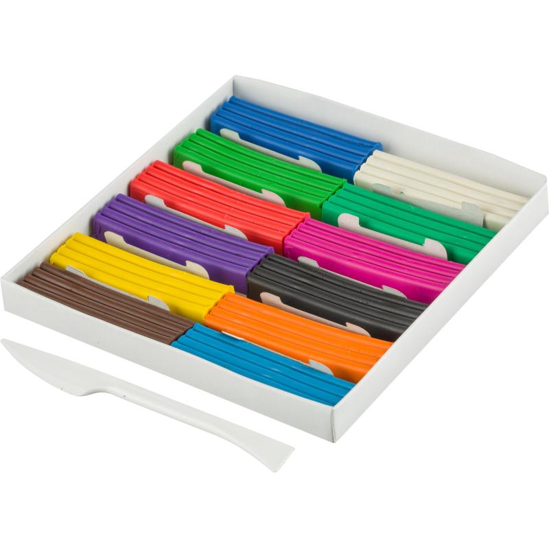 Пластилин классический dadi 20г 12 цв., DPL20-12A