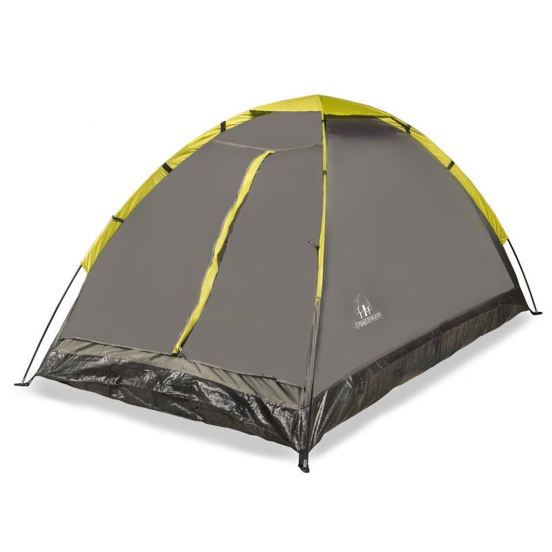 Палатка 2-х местная Greenwood Summer 2, серый/зеленый, 4690222084153