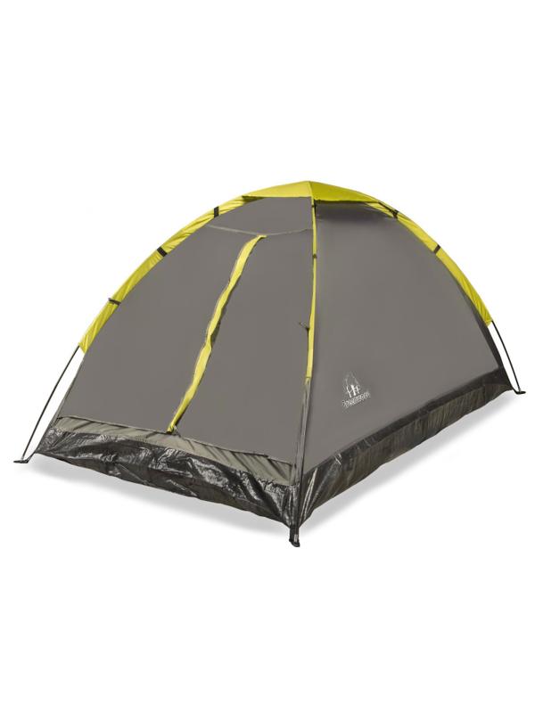 Палатка 2-х местная Greenwood Summer 2, серый/зеленый, 4690222084153