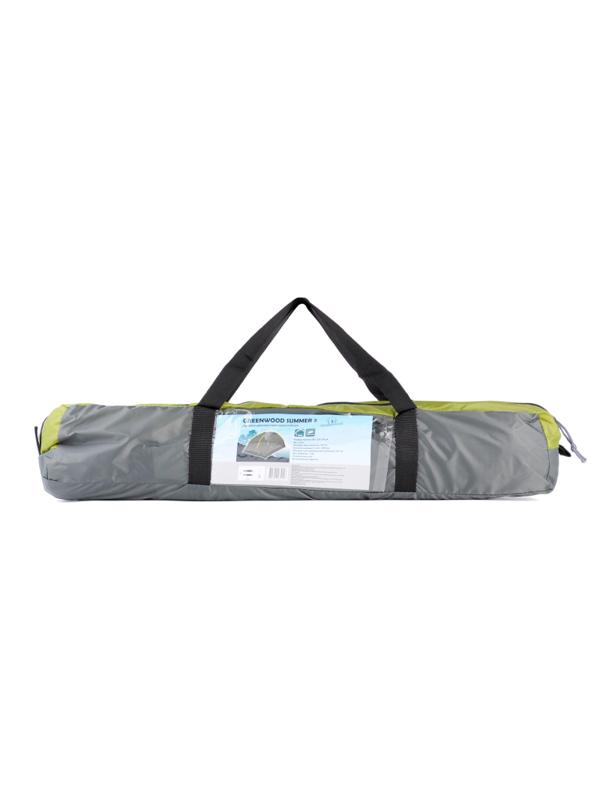 Палатка 2-х местная Greenwood Summer 2, серый/зеленый, 4690222084153