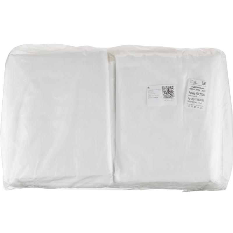 Пододеяльник 1,5сп 150х215, поликоттон отбеленный, 10 шт/уп