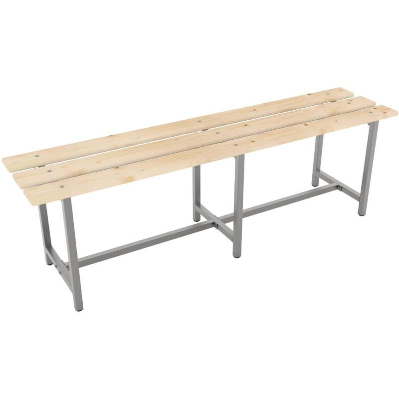 Скамья TI_СТ-3-1200 дерев. доска, 1200мм, рег.опора