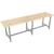 Скамья TI_СТ-3-1200 дерев. доска, 1200мм, рег.опора