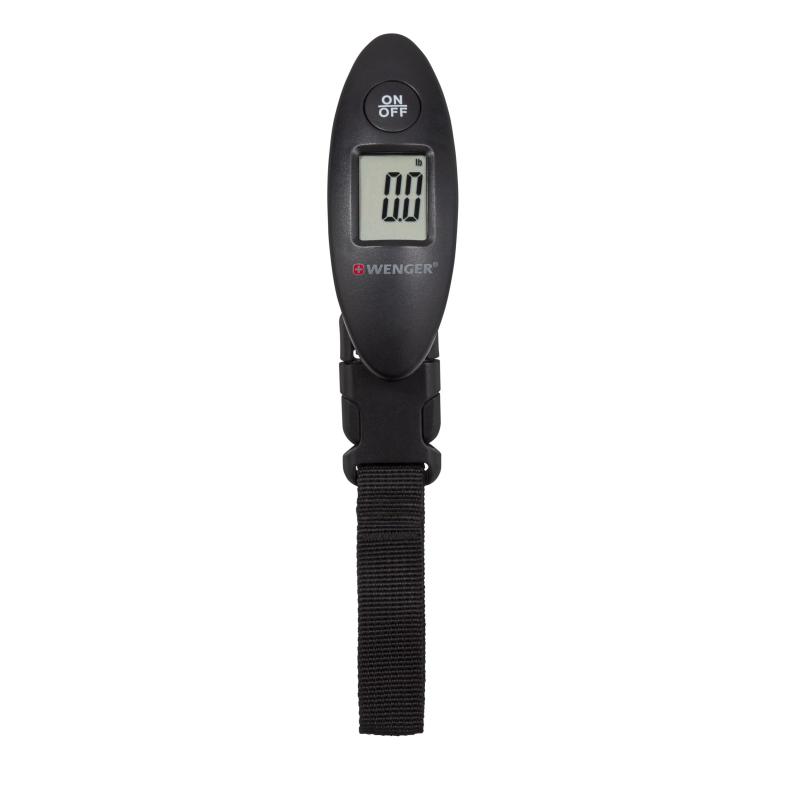 Весы (мини) для багажа WENGER электр.,черн.,АБС-пластик,до 40 кг,611883