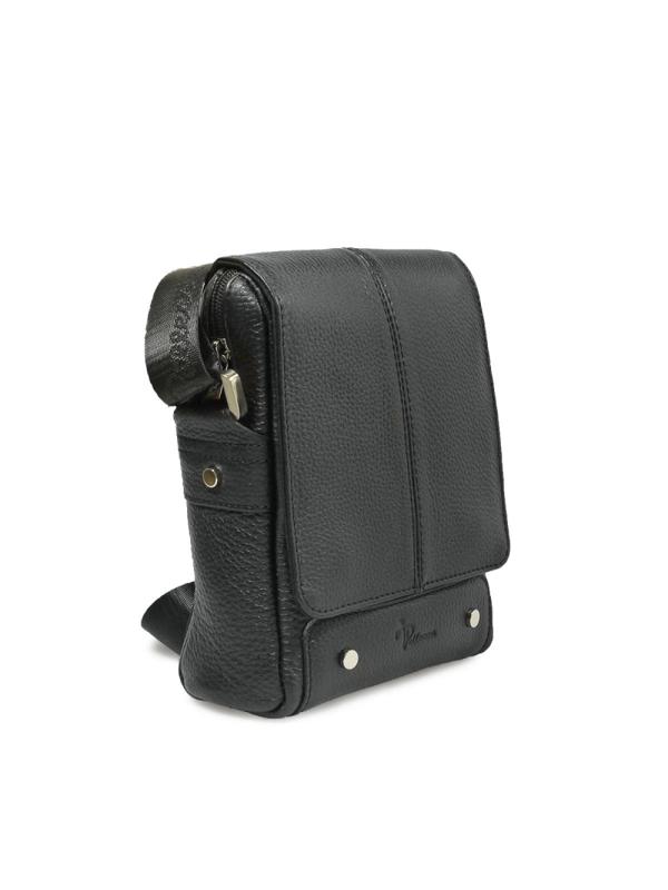 Сумка мужская Пеллекон , черн, 15х21х6, Р 102-817-1