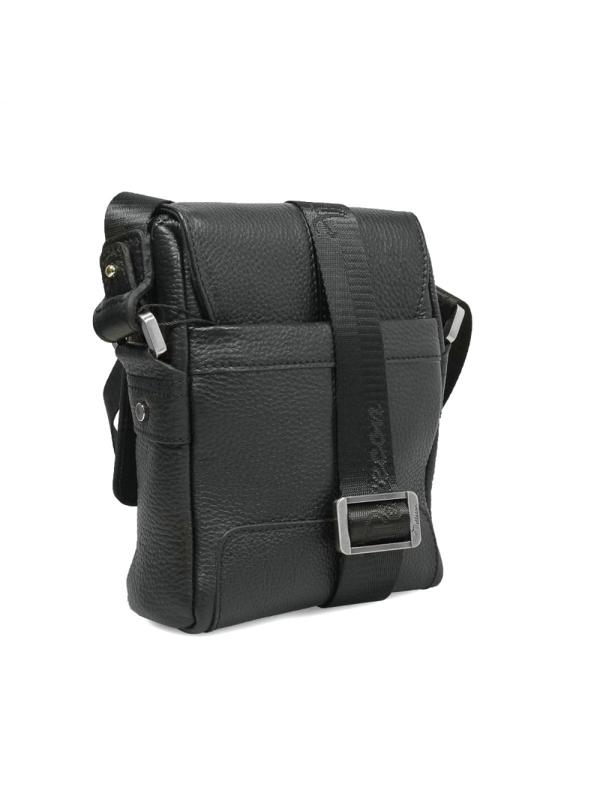 Сумка мужская Пеллекон , черн, 15х21х6, Р 102-817-1